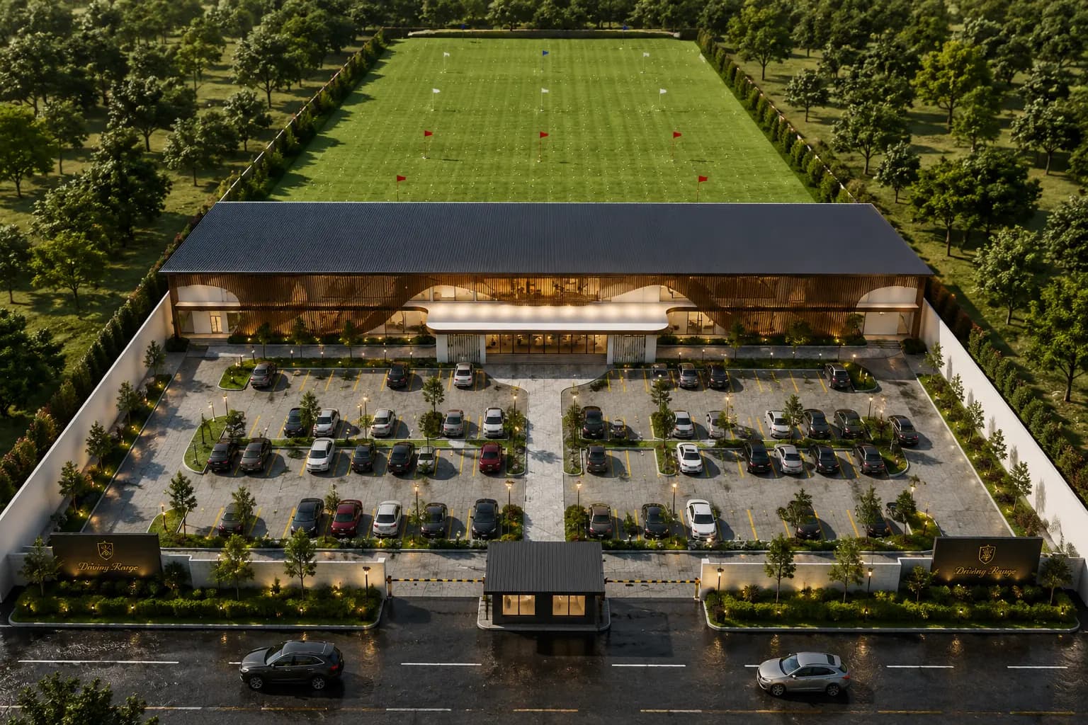 driving range — 1