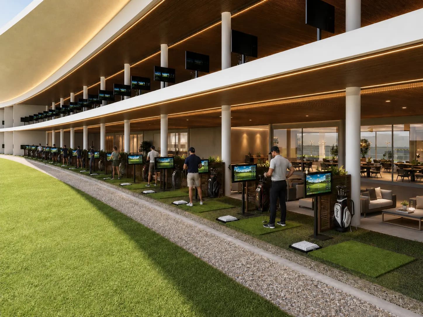 driving range — 7